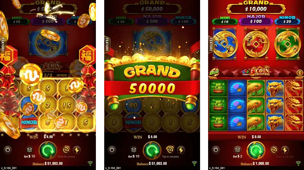 3 Coins Cricazagame Bonus